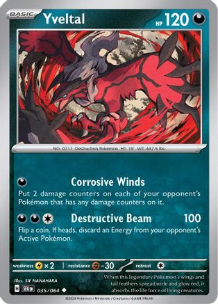 Yveltal (035/064)  [SV: Shrouded Fable]