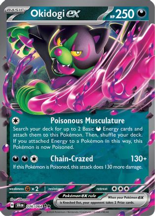 Okidogi ex (036/064) Holofoil [SV: Shrouded Fable]