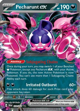Pecharunt ex (039/064) Holofoil [SV: Shrouded Fable]