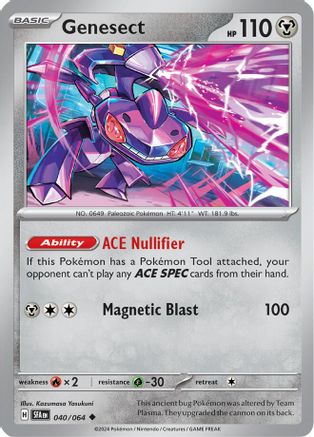 Genesect (040/064) Reverse Holofoil [SV: Shrouded Fable]