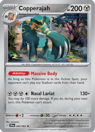 Copperajah (042/064) Holofoil [SV: Shrouded Fable]