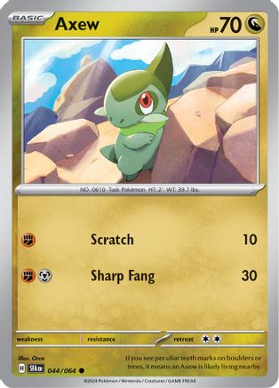 Axew (044/064)  [SV: Shrouded Fable]