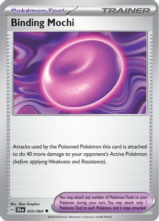Binding Mochi (055/064) Reverse Holofoil [SV: Shrouded Fable]