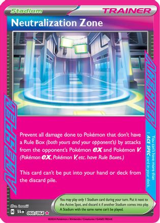 Neutralization Zone (60) [SV: Shrouded Fable] Holofoil