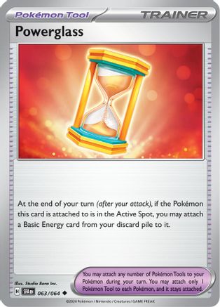 Powerglass (063/064) Reverse Holofoil [SV: Shrouded Fable]