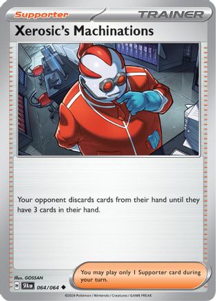 Xerosic's Machinations (064/064) Reverse Holofoil [SV: Shrouded Fable]