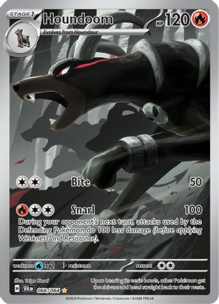 Houndoom (066/064) Holofoil [SV: Shrouded Fable]