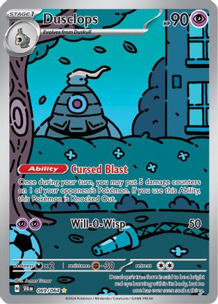 Dusclops (069/064) Holofoil [SV: Shrouded Fable]