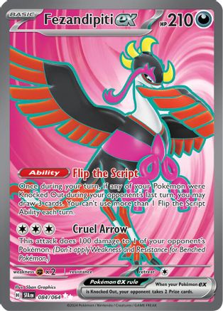 Fezandipiti ex (084/064) Holofoil [SV: Shrouded Fable]