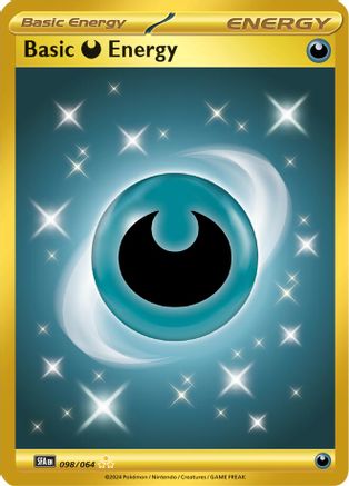 Basic Darkness Energy (098/064) Holofoil [SV: Shrouded Fable]