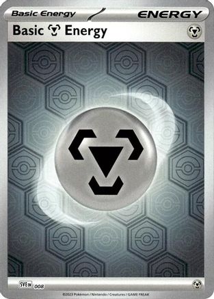 Basic Metal Energy (Reverse Holofil) (8) Reverse Holofoil [SV: Shrouded Fable]
