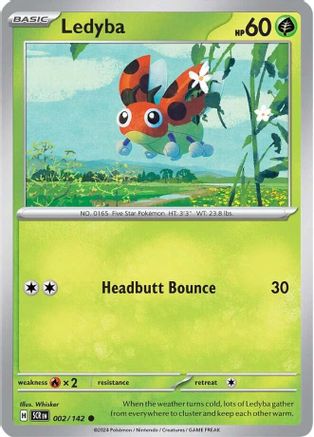Ledyba (2/142)  [SV07: Stellar Crown]