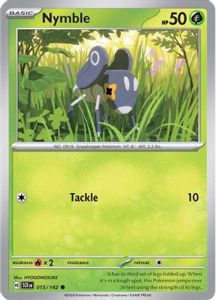 Nymble (15/142) Reverse Holofoil [SV07: Stellar Crown]