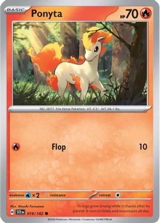 Ponyta (19/142)  [SV07: Stellar Crown]