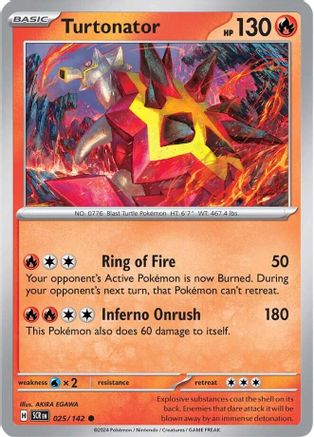 Turtonator (25/142)  [SV07: Stellar Crown]