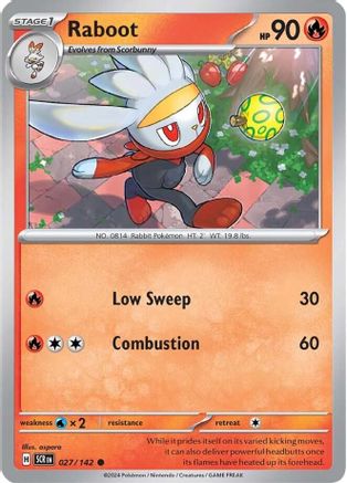 Raboot (27/142)  [SV07: Stellar Crown]
