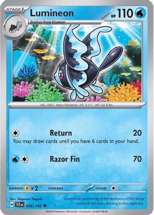 Lumineon (36/142)  [SV07: Stellar Crown]