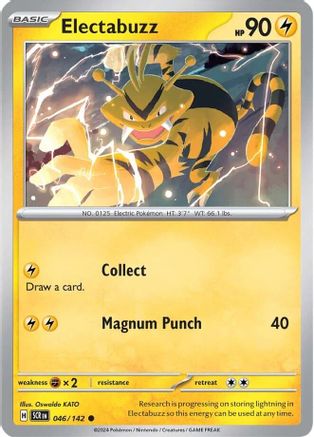 Electabuzz (46/142) Reverse Holofoil [SV07: Stellar Crown]
