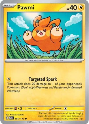 Pawmi (56/142)  [SV07: Stellar Crown]