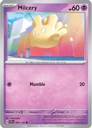 Milcery (64/142)  [SV07: Stellar Crown]