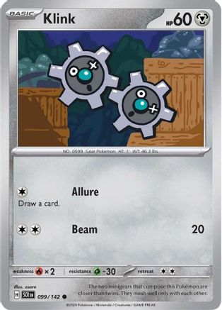 Klink (99/142) Reverse Holofoil [SV07: Stellar Crown]