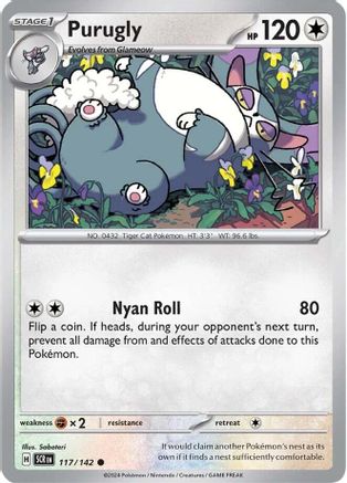 Purugly (117/142)  [SV07: Stellar Crown]