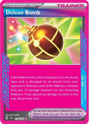 Deluxe Bomb (134/142) Holofoil [SV07: Stellar Crown]