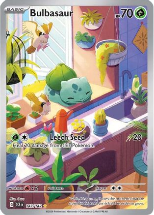 Bulbasaur (143/142) Holofoil [SV07: Stellar Crown]