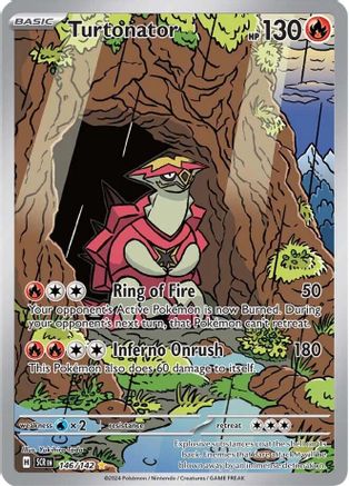 Turtonator (146/142) Holofoil [SV07: Stellar Crown]