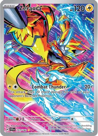 Zeraora (151/142) Holofoil [SV07: Stellar Crown]