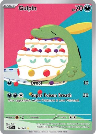 Gulpin (154/142) Holofoil [SV07: Stellar Crown]