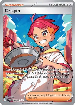 Crispin (164/142) Holofoil [SV07: Stellar Crown]