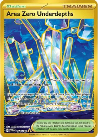 Area Zero Underdepths (174/142) Holofoil [SV07: Stellar Crown]
