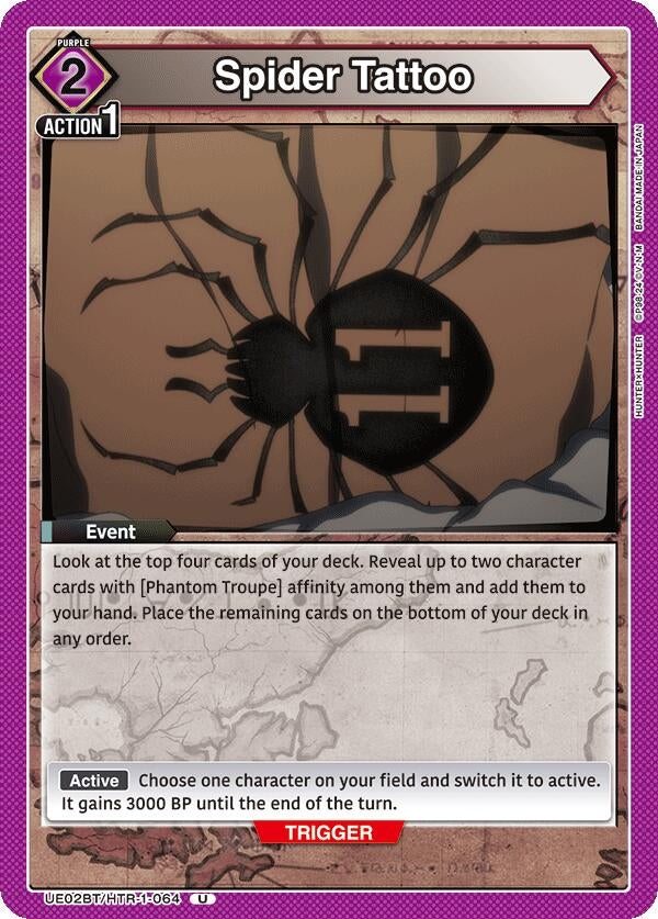 Spider Tattoo [Hunter x Hunter]