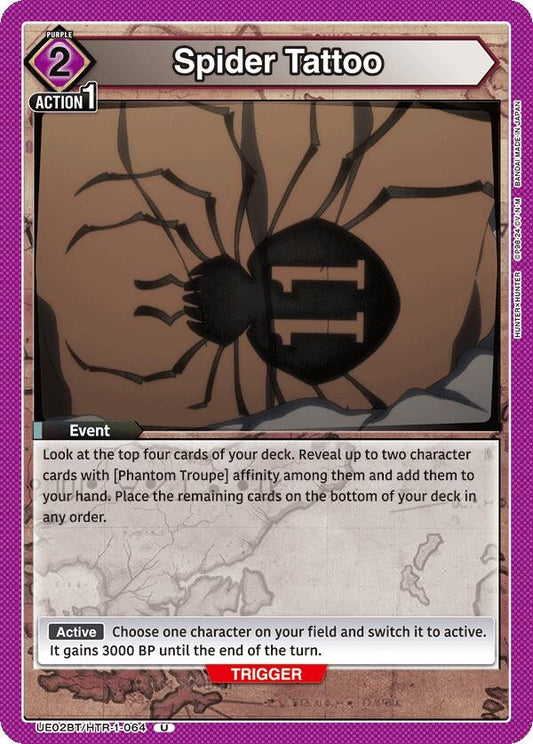 Spider Tattoo [Hunter x Hunter]