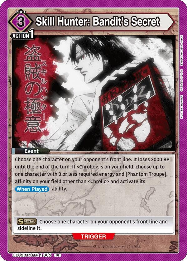 Skill Hunter: Bandit's Secret [Hunter x Hunter]