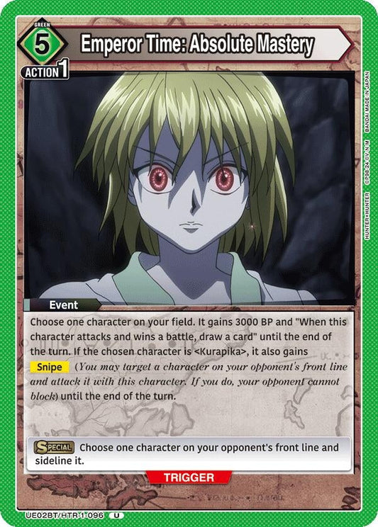 Emperor Time: Absolute Mastery [Hunter x Hunter]