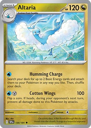 Altaria (134/191)  [SV08: Surging Sparks]