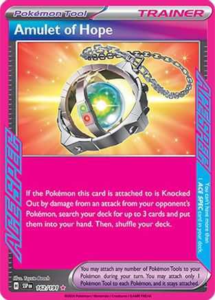 Amulet of Hope (162/191) Holofoil [SV08: Surging Sparks]