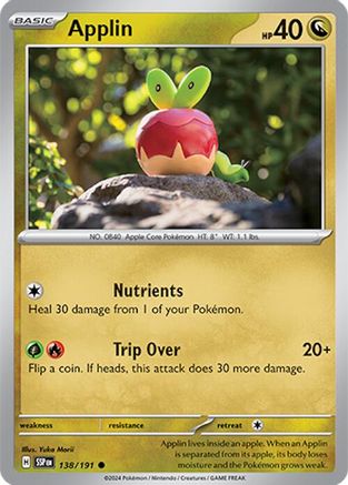 Applin (138/191)  [SV08: Surging Sparks]