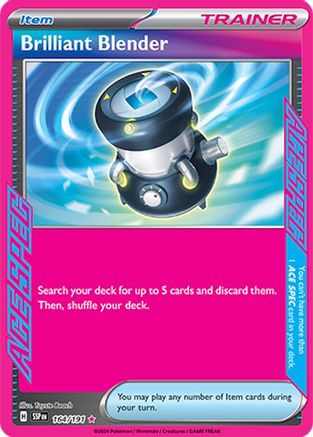 Brilliant Blender (164/191) Holofoil [SV08: Surging Sparks]