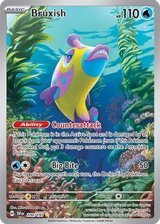 Bruxish (200/191) Holofoil [SV08: Surging Sparks]