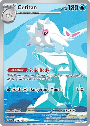Cetitan (201/191) Holofoil [SV08: Surging Sparks]