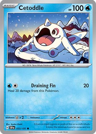 Cetoddle (53/191)  [SV08: Surging Sparks]
