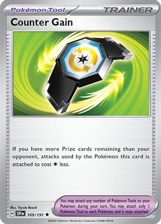 Counter Gain (169/191)  [SV08: Surging Sparks]