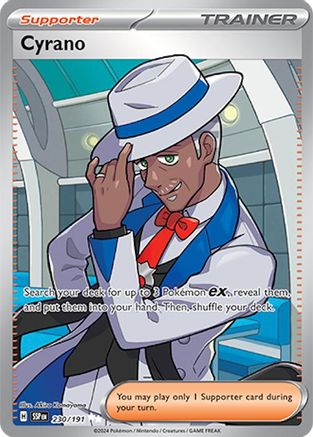 Cyrano (230/191) Holofoil [SV08: Surging Sparks]