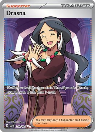 Drasna (231/191) Holofoil [SV08: Surging Sparks]