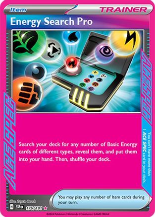 Energy Search Pro (176/191) Holofoil [SV08: Surging Sparks]