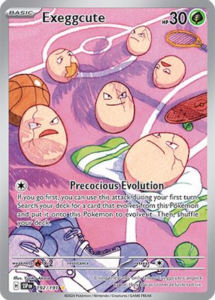 Exeggcute (192/191) Holofoil [SV08: Surging Sparks]
