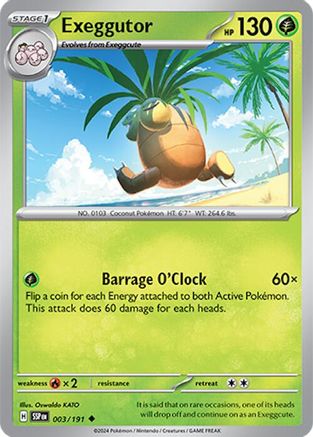 Exeggutor (3/191)  [SV08: Surging Sparks]